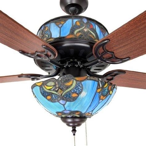 Stained Glass Ceiling Fan Foter