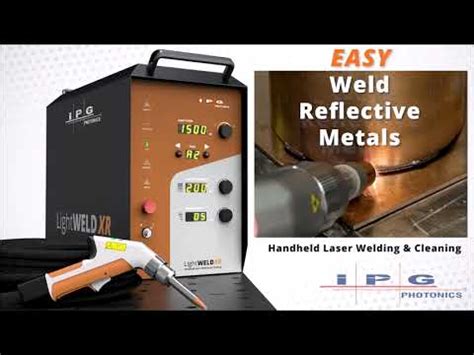 LightWELD 1500 XR Fiber Laser Welding YouTube