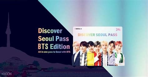 Limited Edition Discover Seoul Pass Bts Edition And 24hours Discover