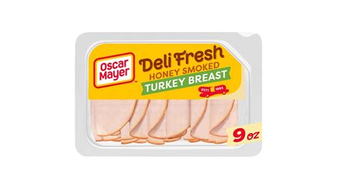 Oscar Mayer Deli Fresh Honey Smoked Sliced Turkey Breast Oz