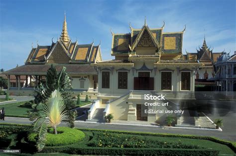 cambodia phnom penh royal palace stock photo  image