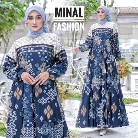 Jual Jumbo Ori Ready Gamis Maxmara Dress Mutif Navah Model Gamis