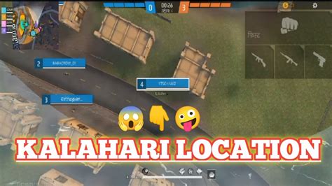 Kalahari Location Gameplay Garena Free Fire Ytsohand Youtube