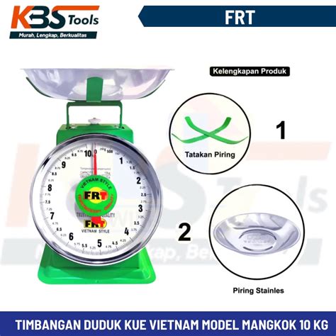 Jual Timbangan Duduk Vietnam Kg Model Mangkok Timbangan Dapur Kue