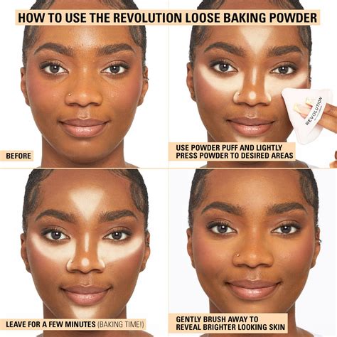 Makeup Revolution Loose Baking Powder Banana Deep Revolution Beauty