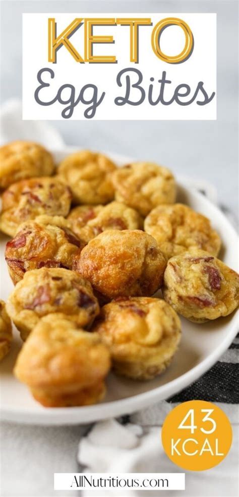 Keto Egg Bites Fam Will Love (Low Calorie) - All Nutritious