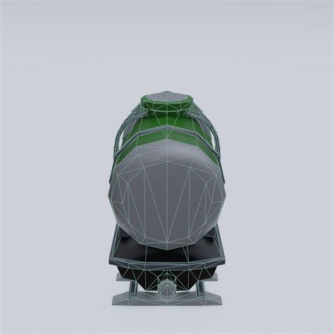 Tank Wagon - 3D Model by mg53