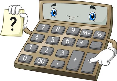 Cartoon Calculator Stock Illustration Illustration Of Operand 19137643