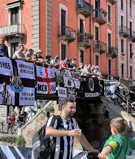 Tifosi Del Newcastle A Milano 1 Dago Fotogallery