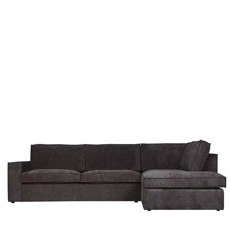 Sofa Eckgarnitur Tibet In Dunkelgrau Cordstoff Modern Pharao24 Nel 2024