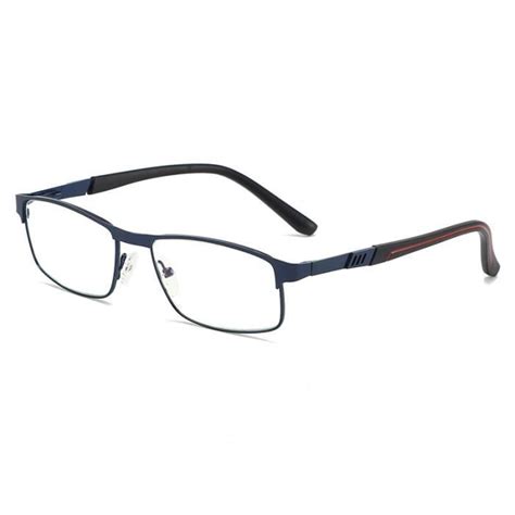 Bleu Dioptrie 1 75 Lunettes De Lecture En Acier Inoxydable Pour