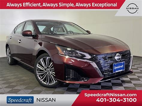 New 2024 Nissan Altima SL Car In West Warwick N24009 Speedcraft Nissan