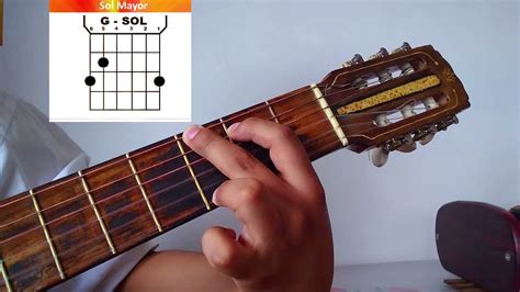 Como Tocar El Acorde De Sol Mayor En Guitarra Tutorial Guitarra