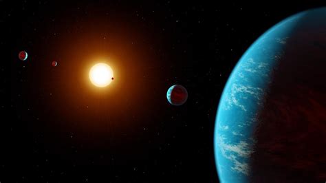 Astrónomos descobrem um sistema planetário três super Terras e dois