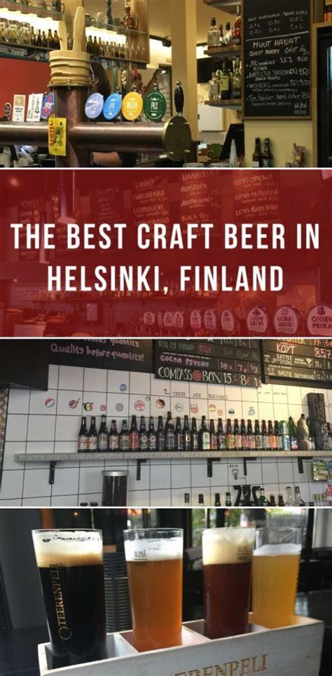 Great Places For Craft Beer In Helsinki Finland