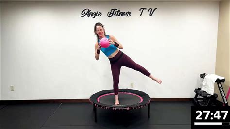 Ultimate Beginner Rebounding And Active Senior Mini Trampoline Routine → No Jumping Youtube