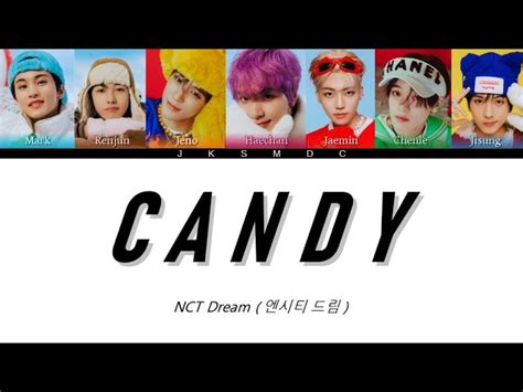 Nct Dream Candy Color Coded Lyrics Chords Chordify