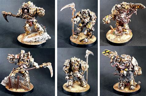 Chaos Space Marines Conversion Death Guard Nurgle Terminator Armor