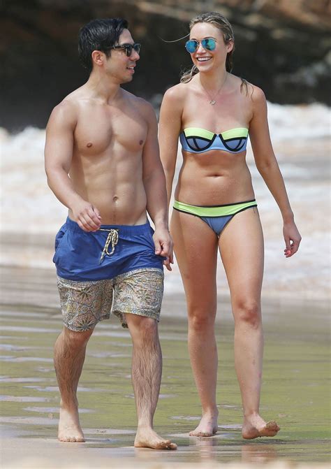 Katrina Bowden In Bikini At A Beach In Maui Hawtcelebs