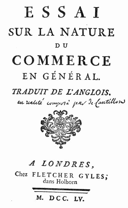 The Project Gutenberg Ebook Of Essai Sur Le Commerce By Richard Cantillon