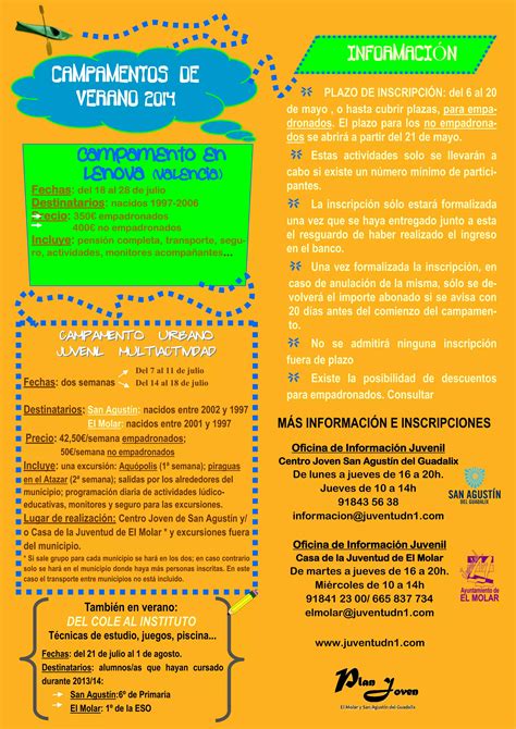 Hoja Informativa Campas2014 Pdf