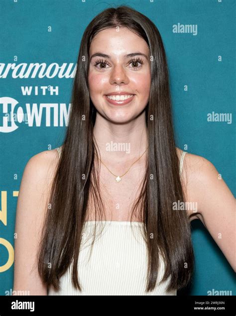 New York Usa 12th Mar 2024 Cassidy May Stewart Attends The Premiere Of A Gentleman In