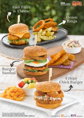 Kenny Rogers Roasters Burger Meal Promotion