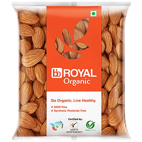 Buy Bb Royal Organic Almondbadam Gm Online At Best Price Of Rs