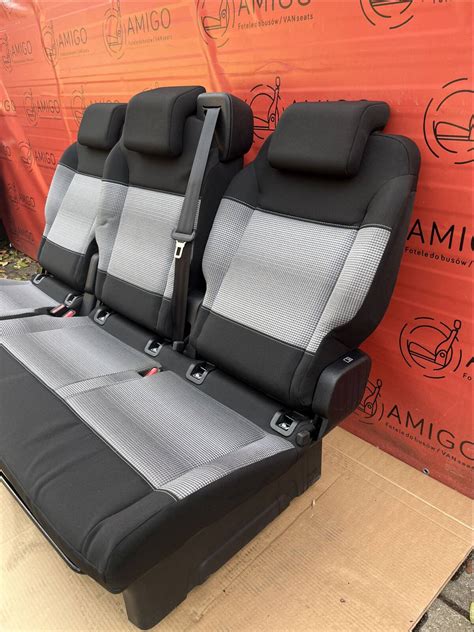 Bench Rear Triple Seat Toyota Proace Verso Traveller Spacetourer Expert