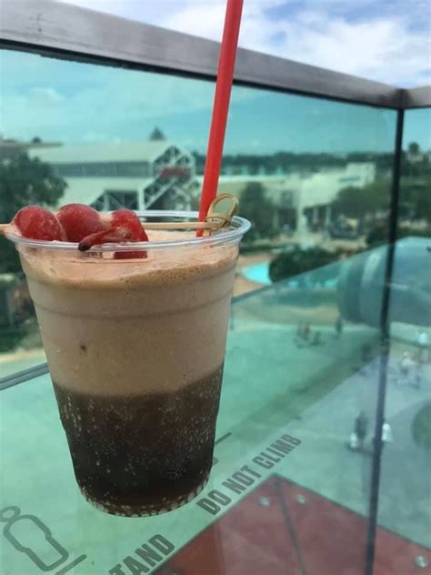 Cherry Coke Float At Disney Springs Coke Float Food Disney Springs