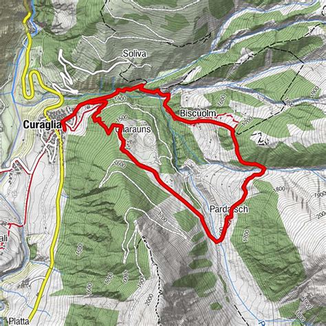 Wanderweg der Sinne in Curaglia BERGFEX Themenweg Tour Graubünden