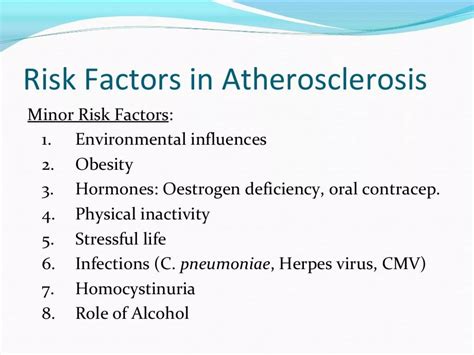 Atherosclerosis Pathophysiology PPT