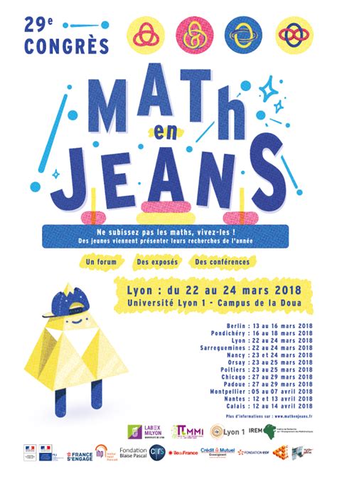 Congrès MATh en JEANS 2018 IREM de Lyon