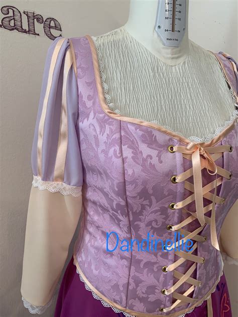 Rapunzel Tangled dress Cosplay Costume – MJcostume