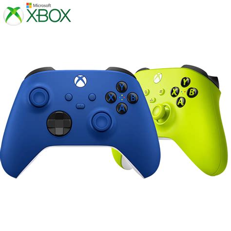 Microsoft Qau Xbox Wireless Controller Shock Blue Bundle With