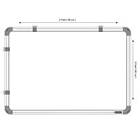 Yajnas Non Magnetic X Feet X Cm Double Sided White Board