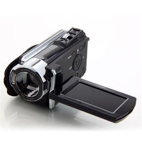 16MP 16x Zoom Full HD Video Camera - Black - LatestGadget