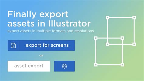 Illustrator Tutorial Export Assets With Multiple Formats Resolutions