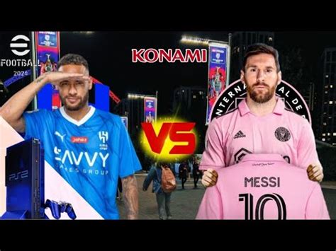 Neymar Dan Messi Reuni Kembali Al Hilal Vs Inter Miami Efootball