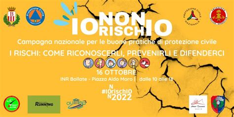 IO NON RISCHIO 2022 Buone Pratiche Di Protezione Civile Il 16