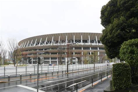 Exclusive First Images Of Kengo Kumas Completed Olympic Stadium For