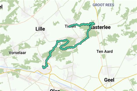 Treinstapper Tielen Herentals Recreatieve Wandelroute RouteYou