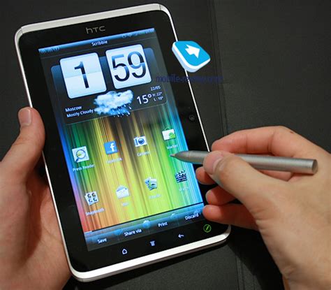Mobile-review.com Обзор планшета HTC Flyer