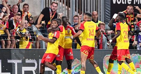 Lens Lorient Jonathan Gradit Of Lens During The Ligue 1 Match Between