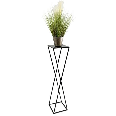 KWIETNIK STOJĄCY NA KWIATY STOJAK 100CM METAL LOFT 10 1365 100 czarny