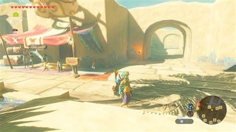 How To Unlock Gerudo Town S Secret Store And Buy Radiant Gear In Breath Of The Wild