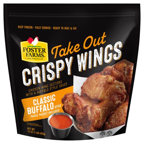 Foster Farms Take Out Crispy Wings Products Lowes Foods To Go