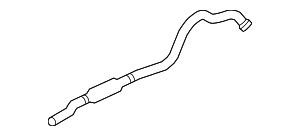 Ford Mustang Oem Exhaust Pipe Br Z A C Ford Parts Center