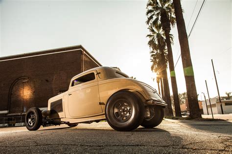 Ford Deuce Coupe Three Window Hot Rod Hotrod Chopped Top