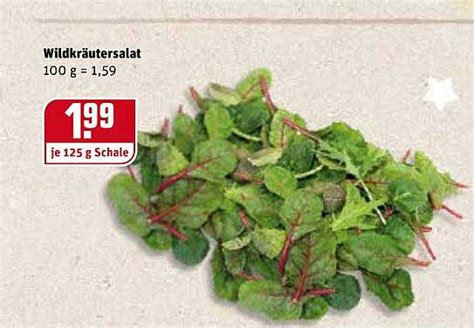 Wildkräutersalat Angebot bei REWE 1Prospekte de